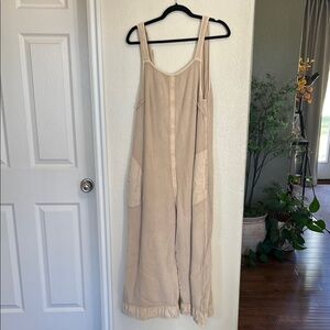 Cream Free People One romper